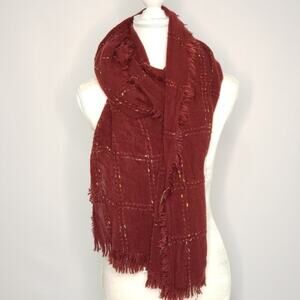 🌻3 for $18 Burgundy Fall Scarf Anna & Ava